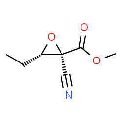 threo-Pentonic acid, 2,3-anhydro-2-C-cyano-4,5-dideoxy-, methyl ester (9CI)结构式