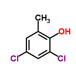 4,6-Dichloro-o-cresol structure