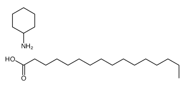 cyclohexylammonium palmitate Structure
