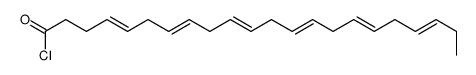 docosa-4,7,10,13,16,19-hexaenoyl chloride Structure