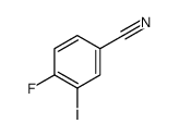 4-Fluoro-3-iodobenzonitrile Structure