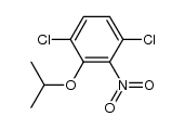 1,4-Dichlor-2-nitro-3-isopropyloxy-benzol结构式