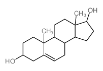 3α,17β-雄甾-5-烯二醇结构式