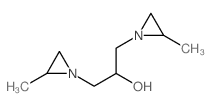 1-Aziridineethanol,2-methyl-a-[(2-methyl-1-aziridinyl)methyl]- Structure