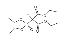 diethyl 2-(diethoxyphosphoryl)-2-fluoromalonate Structure