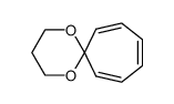 7,7-(trimethylenedioxy)-1,3,5-cycloheptatriene Structure