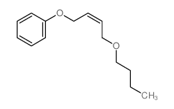 Benzene,[(4-butoxy-2-buten-1-yl)oxy]- Structure