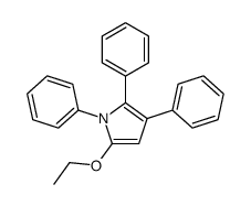 5-ethoxy-1,2,3-triphenylpyrrole Structure