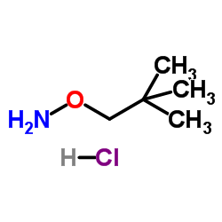 2,2-二甲基-1-丙烷氧胺盐酸盐结构式