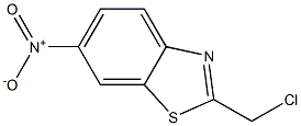 2-氯甲基-6-硝基苯并[D]噻唑结构式