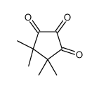 4,4,5,5-tetramethylcyclopentane-1,2,3-trione结构式