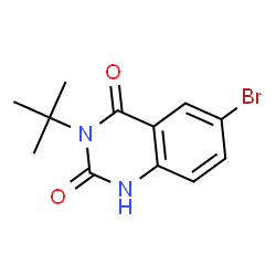 2,4(1H,3H)-Quinazolinedione, 6-bromo-3-(1,1-dimethylethyl)- picture