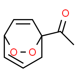 Ethanone, 1-(6,7-dioxabicyclo[3.2.2]nona-3,8-dien-1-yl)- (9CI) Structure
