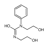 1,3-bis(2-hydroxyethyl)-1-phenylurea Structure