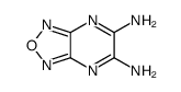 [1,2,5]Oxadiazolo[3,4-b]pyrazinediamine(9CI)结构式