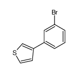 3-(3-bromo-phenyl)-thiophene Structure