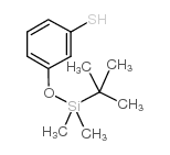 3-[tert-butyl(dimethyl)silyl]oxybenzenethiol structure