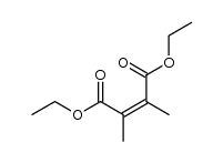 (Z)-diethyl 2,3-dimethylmaleate Structure
