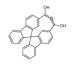 9,9'-spirobi[fluorene]-2,2'-dicarboxylic acid Structure