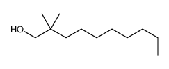 2,2-Dimethyl-1-decanol Structure