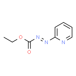 Diazenecarboxylic acid,2-pyridinyl-,ethyl ester (9CI) Structure