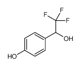 4-(2,2,2-Trifluoro-1-hydroxyethyl)phenol结构式