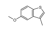 5-methoxy-3-methylbenzo[b]thiophene结构式