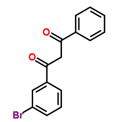 1-(3-Bromophenyl)-3-phenyl-1,3-propanedione Structure