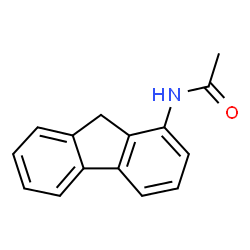 1-Acetylaminofluorene结构式