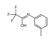 Acetamide, 2,2,2-trifluoro-N-(3-Methylphenyl)-结构式