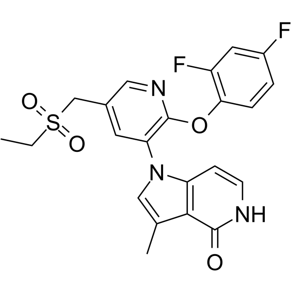 BRD4 Inhibitor-23结构式