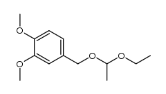 3,4-dimethoxybenzyl α-ethoxyethyl ether Structure