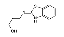 1-Propanol,3-(2-benzothiazolylamino)-(9CI)结构式