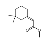 (Z)-(3,3-Dimethylcyclohexylidene)acetic acid methyl ester Structure