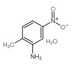 2-METHYL-5-NITROANILINE HYDRATE structure
