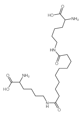 L-Lysine,N6,N6'-(1,10-dioxo-1,10-decanediyl)bis- (9CI) structure