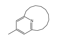 14-methyl-16-azabicyclo[10.3.1]hexadeca-1(16),12,14-triene结构式