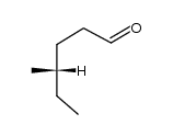 (4S)-4-methylhexanal结构式