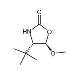 2-Oxazolidinone,4-(1,1-dimethylethyl)-5-methoxy-,(4S,5R)-(9CI) picture
