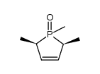 1,2r,5c-trimethyl-2,5-dihydro-1H-phosphole 1ξ-oxide Structure