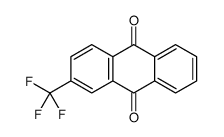 2-(trifluoromethyl)anthracene-9,10-dione结构式