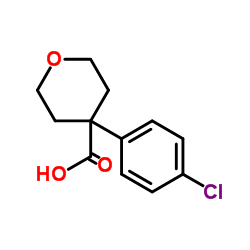 4-(4-氯苯基)四氢-2H-吡喃-4-羧酸图片