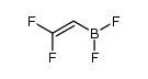 (2,2-difluorovinyl)difluoroborane Structure