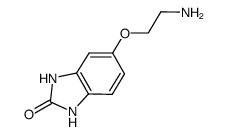 2H-Benzimidazol-2-one,5-(2-aminoethoxy)-1,3-dihydro-(9CI) structure
