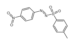 (4-nitrophenyl)azo 4-methylphenyl sulfone结构式