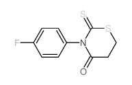 3-(4-fluorophenyl)-2-sulfanylidene-1,3-thiazinan-4-one Structure