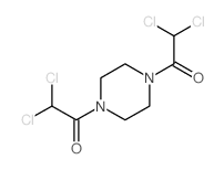 Piperazine,1,4-bis(dichloroacetyl)- (7CI,8CI,9CI)结构式