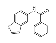 N-(1-benzothiophen-5-yl)benzamide结构式