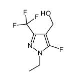 [1-Ethyl-5-fluoro-3-(trifluoromethyl)-1H-pyrazol-4-yl]methanol Structure