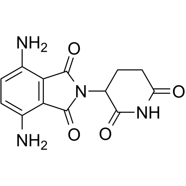 Pomalidomide-7-NH2 Structure